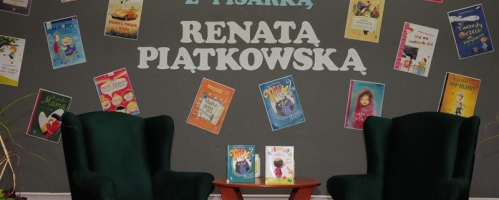 Spotkanie autorskie z Panią Renatą Piątkowską